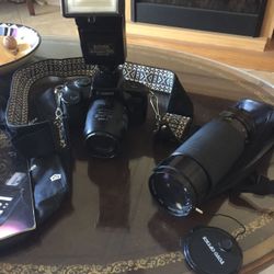 CANNON 35 MM CAMERA W/ SUN PACK FLASH TRADE FOR Drone, Stick welder or a compressor big Head 2 cylinder OK