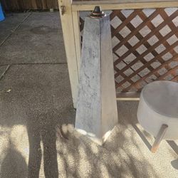 Concrete Candle Stick 