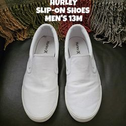 NICE, HURLEY SLIP-ON SHOES, MEN'S 13M