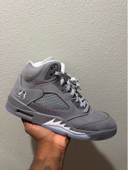Jordan 5 wolf grey size 11.5