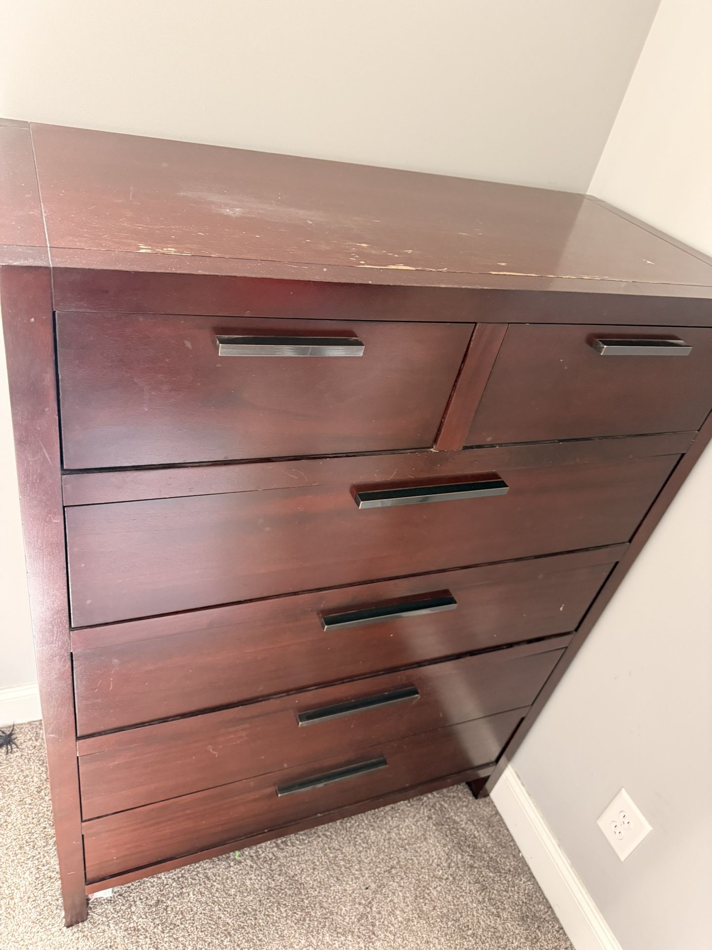 Brown dresser