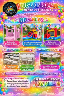 Brincolínes Para Tus Eventos