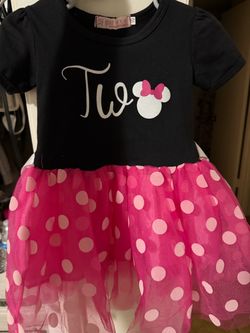 Minnie Mouse second birthday dress