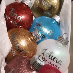 Custom Ornaments Christmas Family