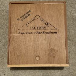 Cigar Wood Box Cuban Made Margo’s