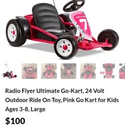 Radio Flyer W Brand New Batt.