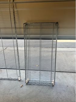 Uline extra Chrome Wire shelves