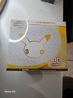 Pokémon 30th celebration ETB