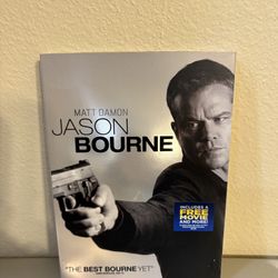 Jason Bourne W/Matt Damon DVD Movie