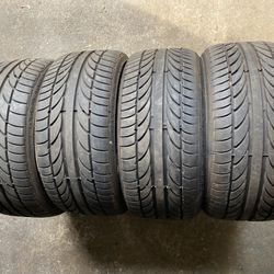4) 215/35/18 Achilles ATR Sport Tires  Two tires show some edge wear, otherwise they’re in Great Condition   DOT 1019  $250 for 4  I carry other sizes