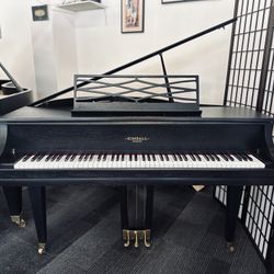 Kimball 4'4" Ebony Satin Petite Baby Grand Piano (incl. Tax)