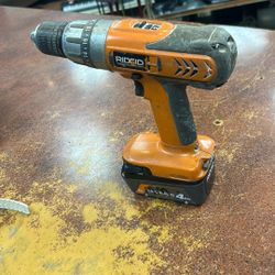 Rigid Drill w/ Battery 