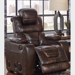 Power Recliner with Bluetooth Speakers $650