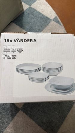 18 Piece Dinnerware Set - Värdera ikea