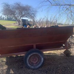 Bottom Dumping Almond Trailers