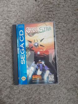Rare Sega CD Soul Star Game