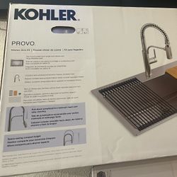 Kohler sink Kit Complete With Faucet