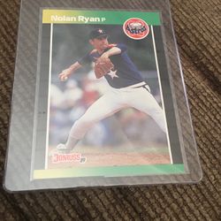 Baseball Card 1989 Donruss Nolan Ryan 