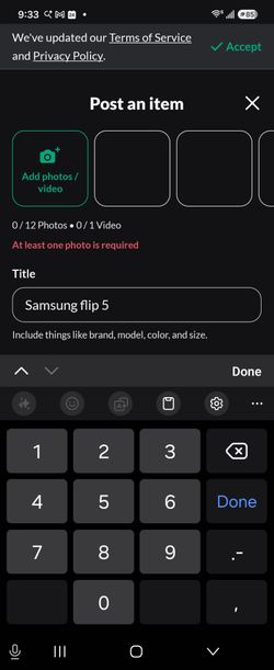 Samsung flip 5
