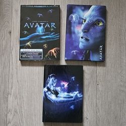 Avatar 3 Disc Dvd Hard Book Cover