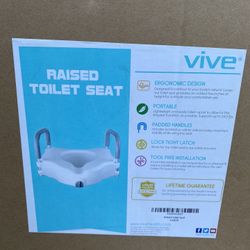 Vive Raised Toilet Seat
