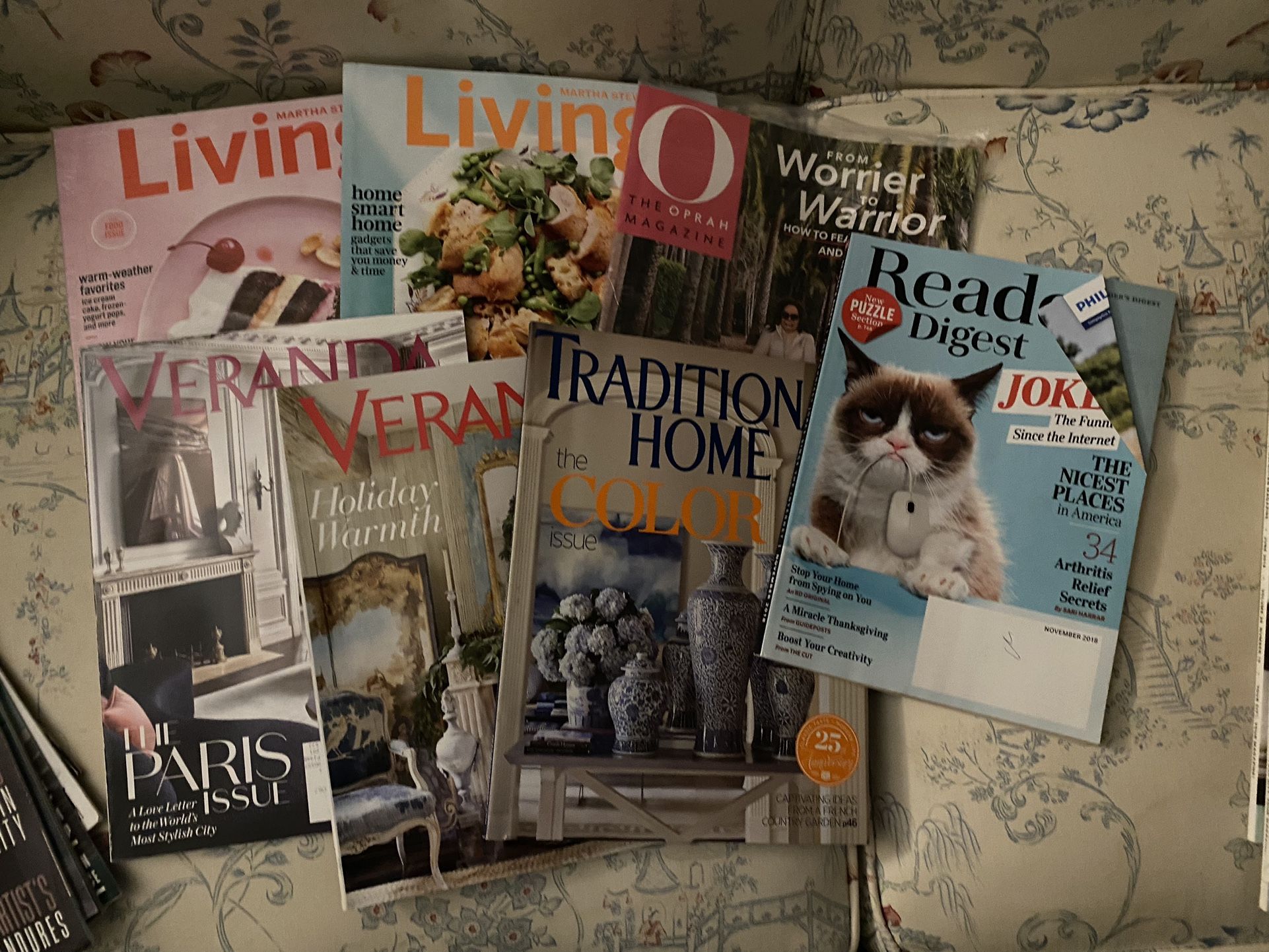 Free Veranda And Martha Stewart Magazines