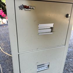 FireKing Turtle 2-Drawer Compact File Cabinet