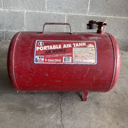 Portable Air Tank - 9 Gallons