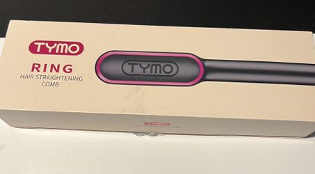 Hair Straightener Brush - Antiqued Straightening Brush, 39 Seconds Fast Heat Up, 5 Heat Levels, Auto Shut Off, for Home, Travel and Salon