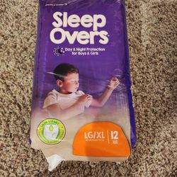 Sleep Overs Youth Pants Size Large