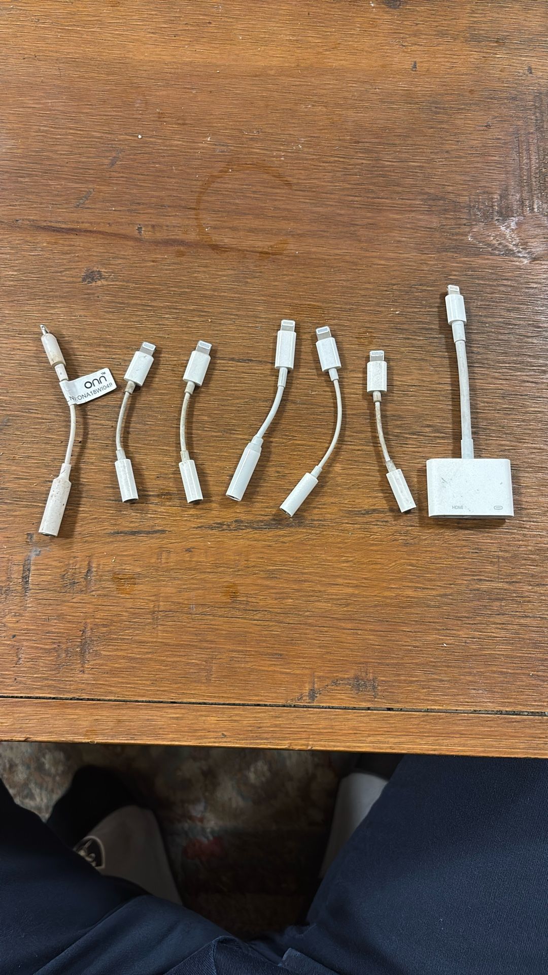 Apple Iphone, Lightning Cable Adapter Aux Lot Hdmi