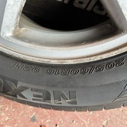 Honda accord rims 205/60 R16R16-92H