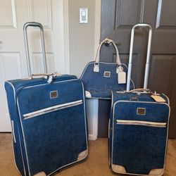 Designer Three Piece Luggage Set