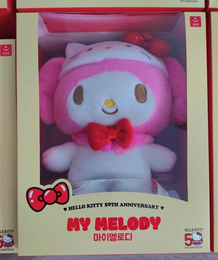 My Melody (Hello Kitty) 50th Anniversary Plush From South Korea