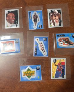 Vintage Upper Deck Michael Jordan Sticker’s cards