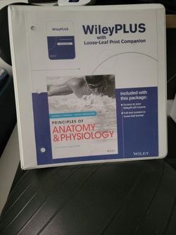 Wiley Anatomy And Physiology Loose-Leaf Binder Text Book
