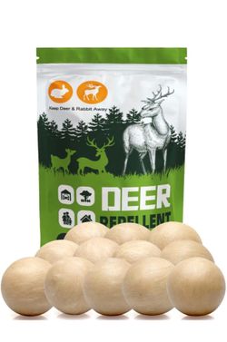 Deer Repellent for Plants, Rabbit Repellent for Garden, Deer and Rabbit Repellent Outdoor, Bunny Repellent, Keep Deer Away from Your Garden/Yard, 90 D