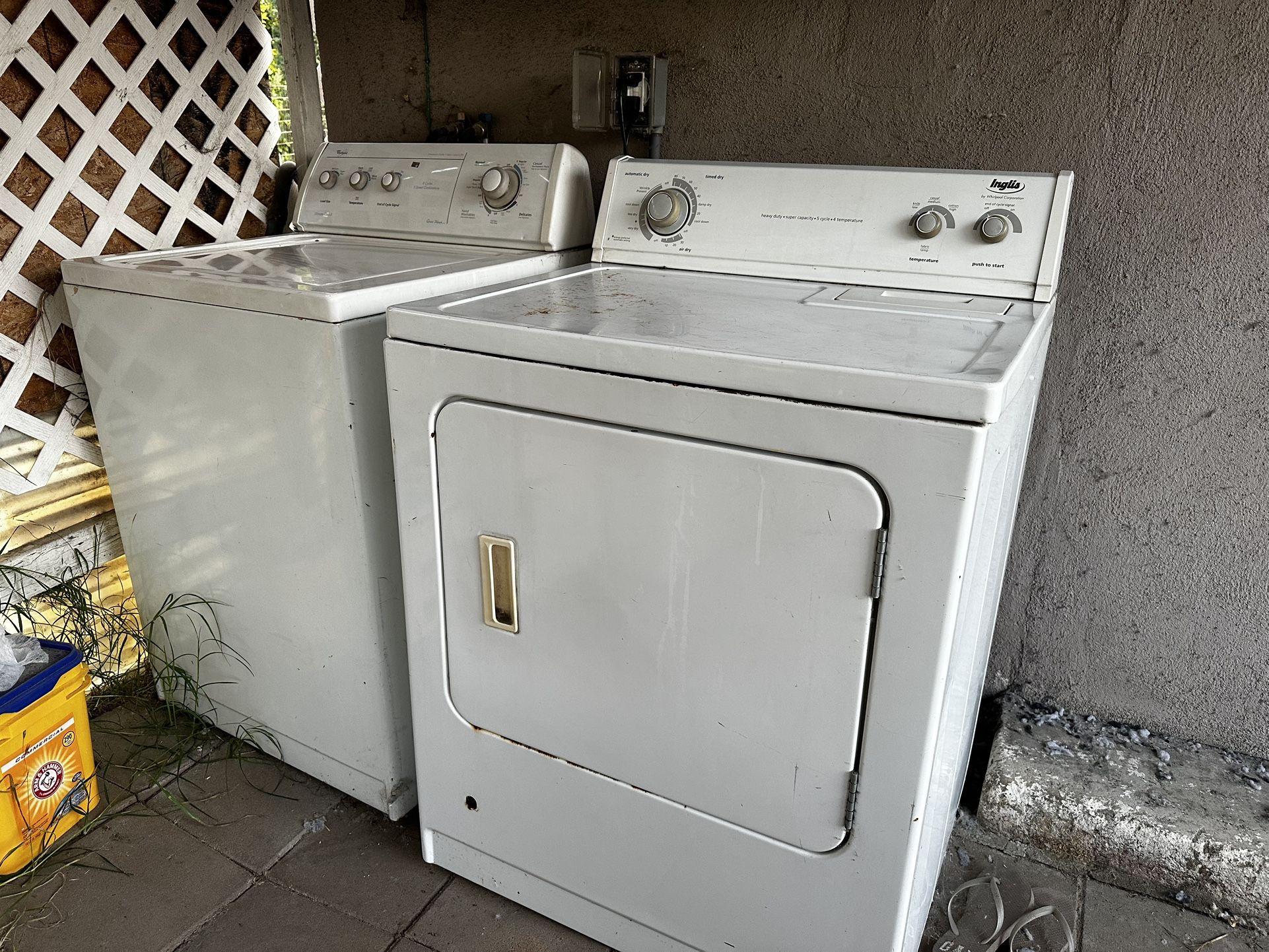 Washing Maching And Dryer