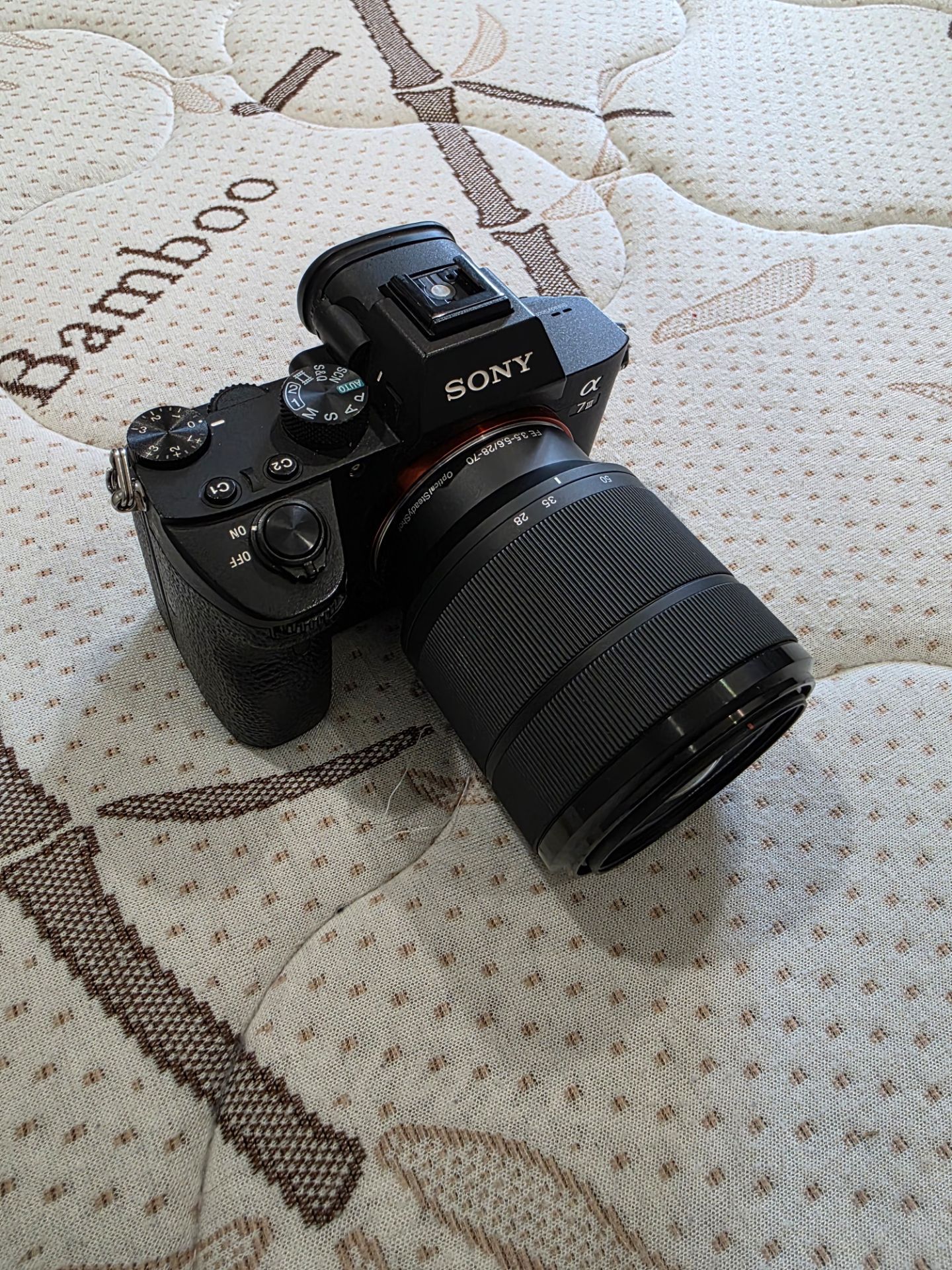 Sony A7III with 28-70 lense