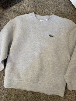 Lacoste Gray Crewneck