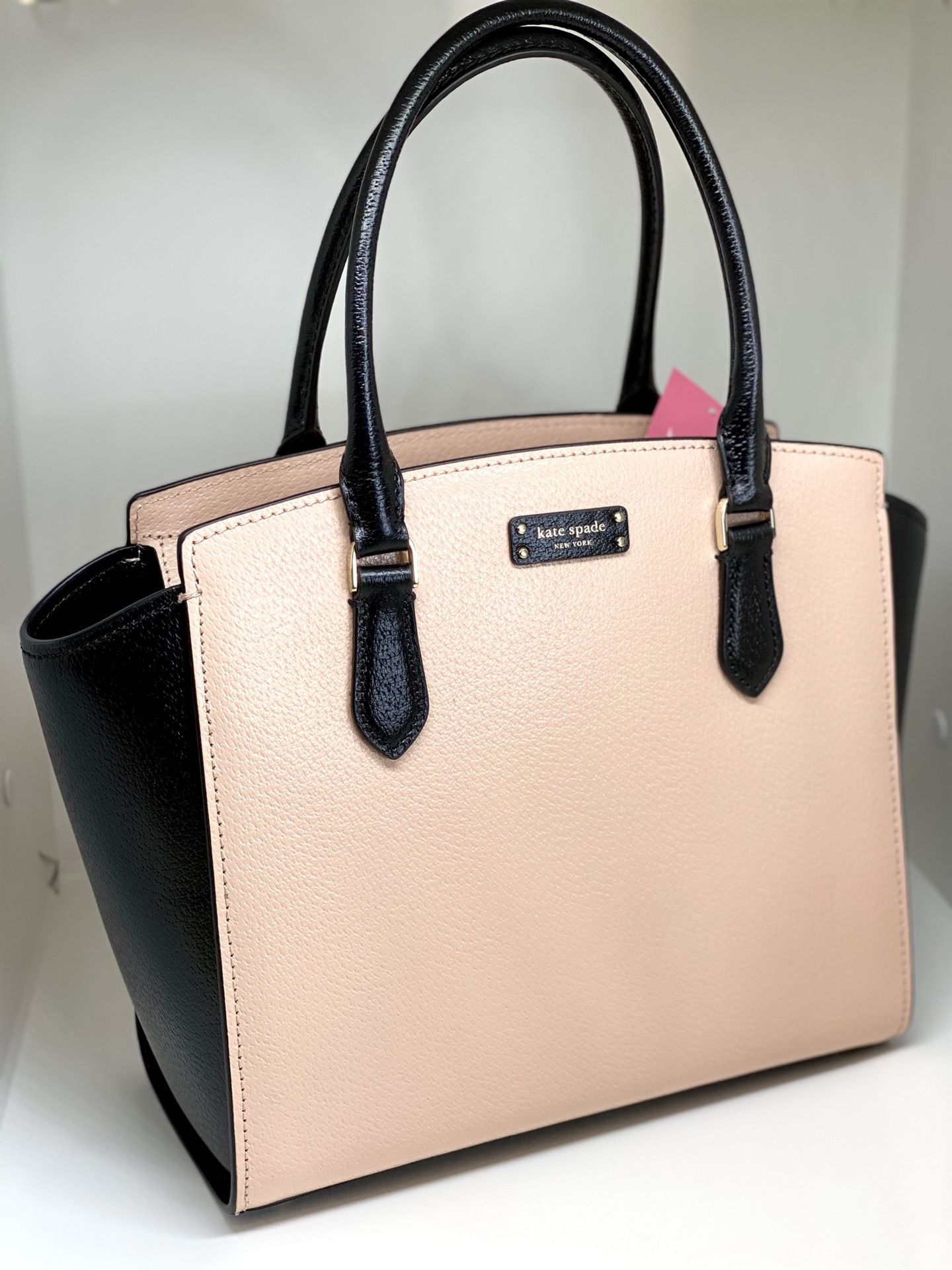 KATE SPADE NY🔥NWT🔥TWO-TONE LEATHER SATCHEL