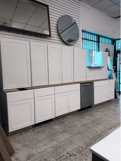 Kitchen cabinets