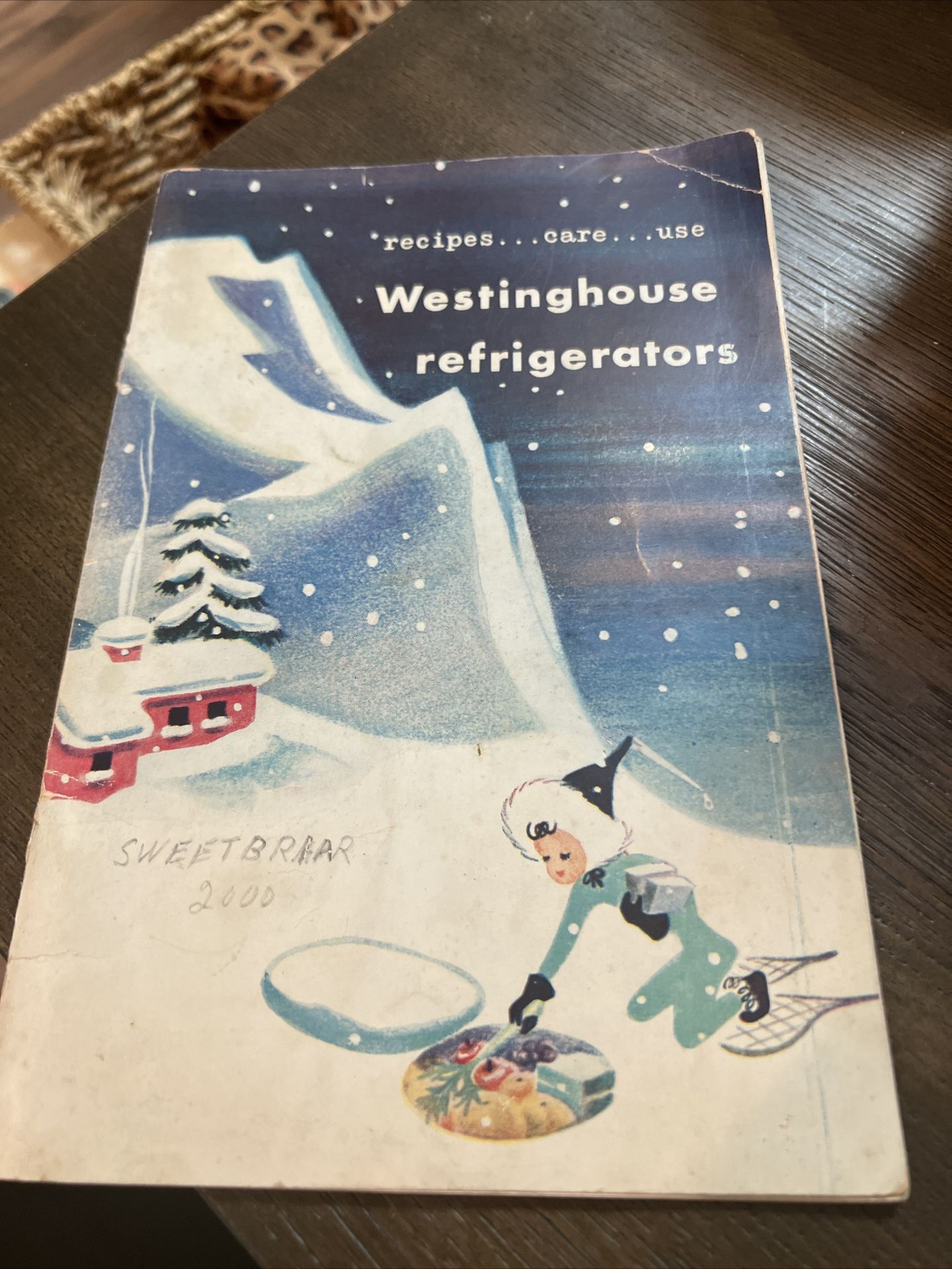 Westinghouse Refrigerators 1950 Recipes, Care, Use, Promotional Manual, Cookbook