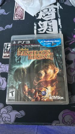 PS3 Cabela’s Dangerous Hunts