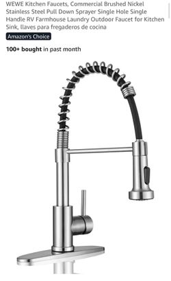 Stainless Steele Kitchen Faucet