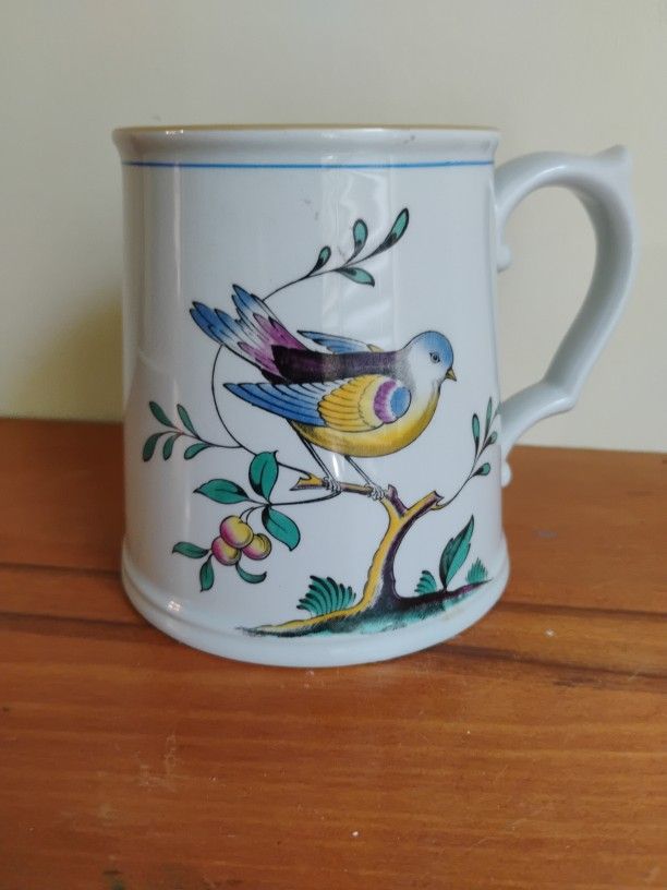 COPELAND QUEEN'S BIRD TANKARD