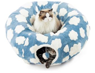 Lesure Cat Tunnel Bed for Indoor Cats