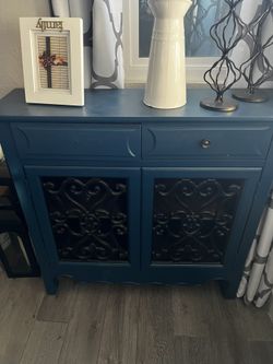 Accent Table - Blue