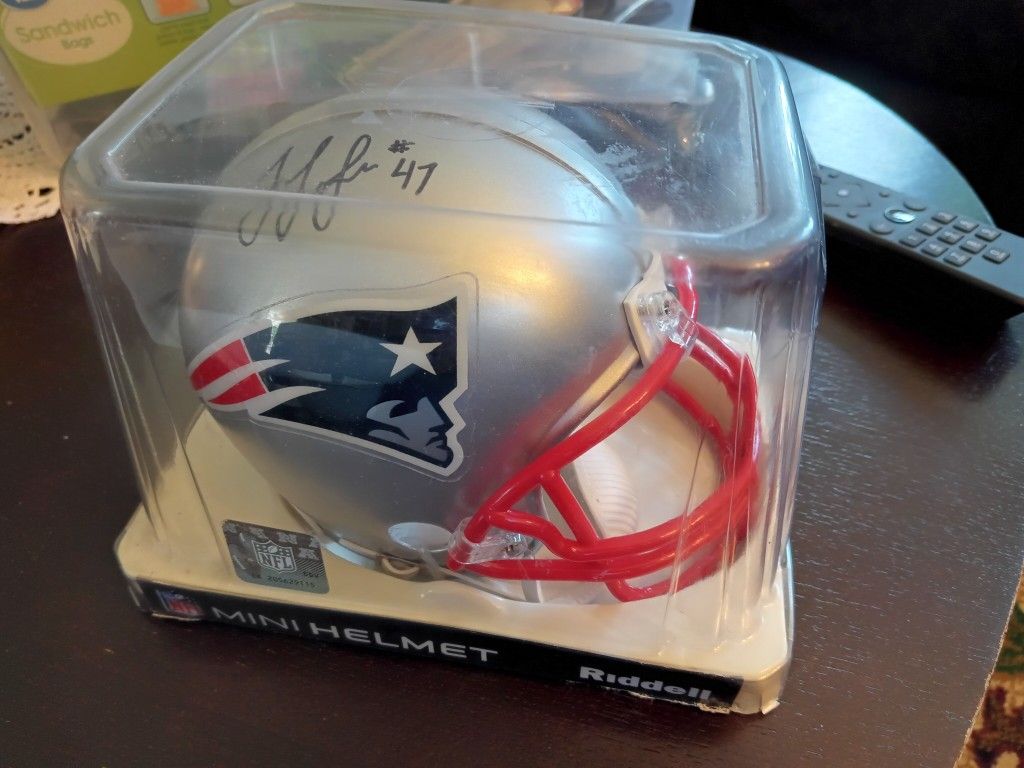 Patriots Mini Helmet From 2015 $65