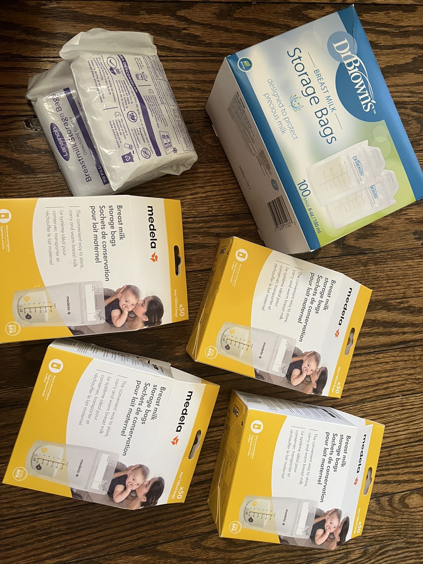 Milk Storage Bags +nipple Pads+nipple Cream